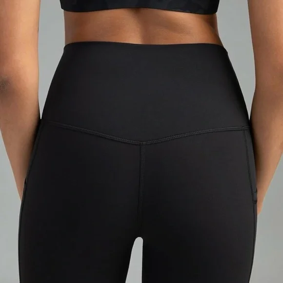 2 PAIRS Colorfulkoala High Waisted 7/8 Length Leggings with Pockets Size L Large - Picture 2 of 10